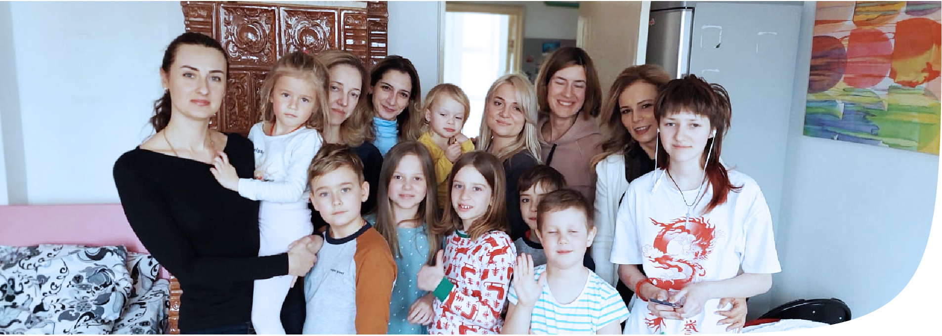 4 famílias ucranianas refugiadas na Roménia